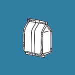 Pungi gusseted fara folded bottom and welded edges